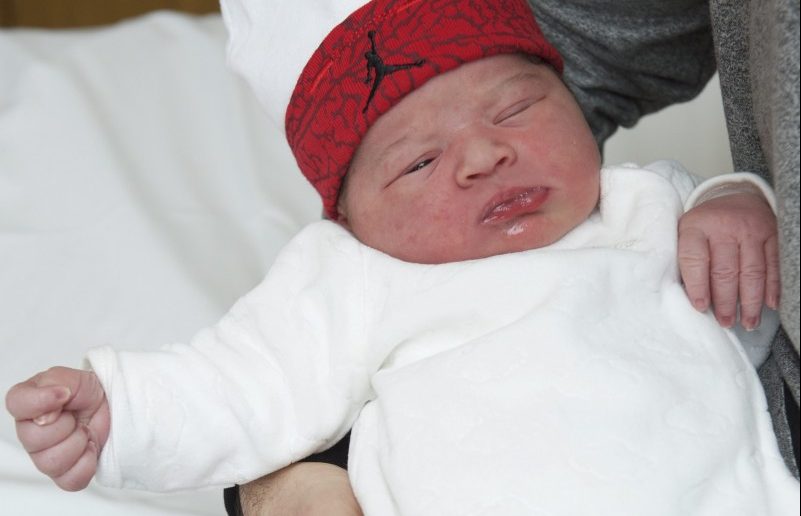 Das erste Kind von 2018: Maira Adrovic Fernandes