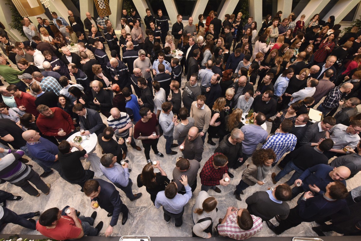 Neujahrsempfang in der Gemeinde  Luxemburg