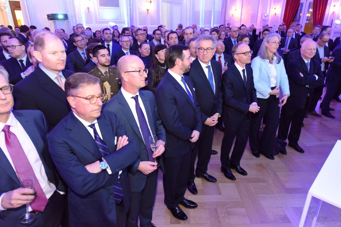 20180110 ar,Luxembourg,CercleCity,fete 10ans Luxembourg for Finance, LFF,en présence du Grand-Duc Héritier ,Pierre Gramegna et Nicolas Mackel,Photo:©Editpress/AlainRischard