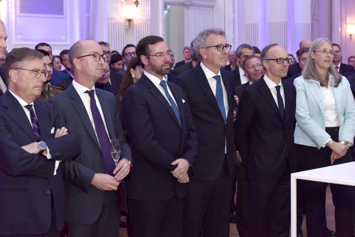 20180110 ar,Luxembourg,CercleCity,fete 10ans Luxembourg for Finance, LFF,en présence du Grand-Duc Héritier ,Pierre Gramegna et Nicolas Mackel,Photo:©Editpress/AlainRischard