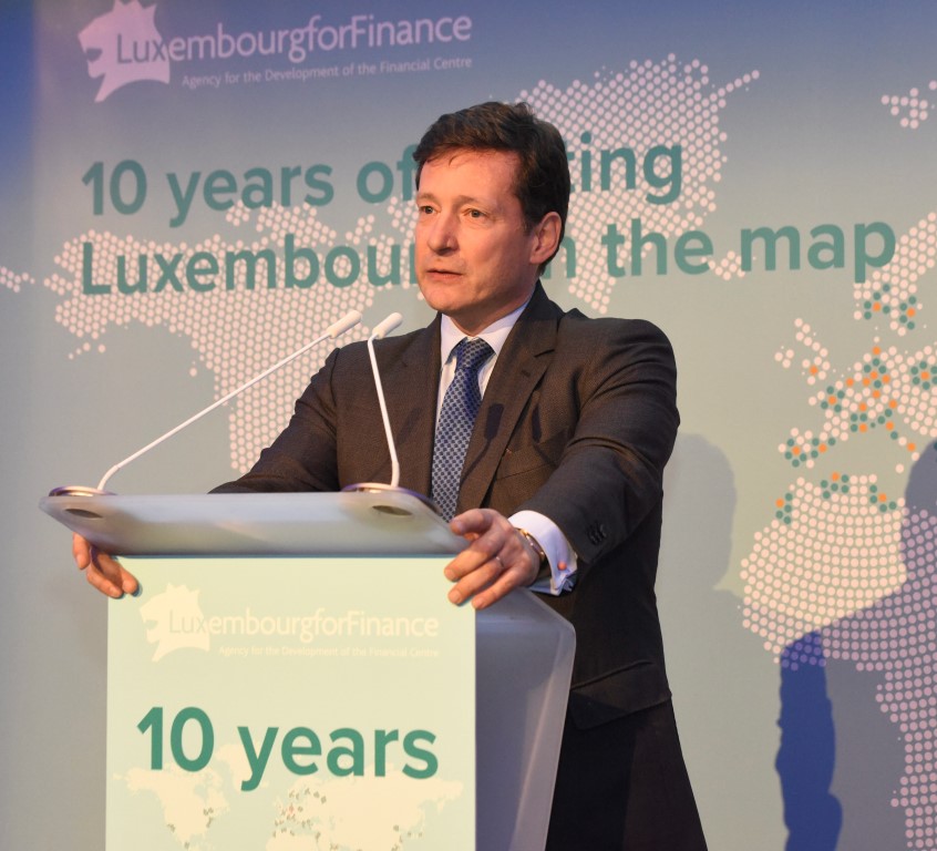 20180110 ar,Luxembourg,CercleCity,fete 10ans Luxembourg for Finance, LFF,en présence du Grand-Duc Héritier ,Pierre Gramegna et Nicolas Mackel,Photo:©Editpress/AlainRischard