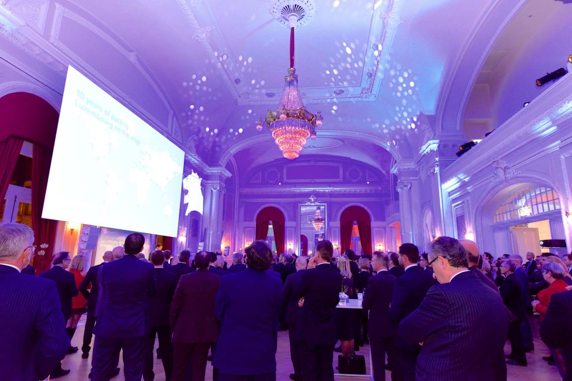 20180110 ar,Luxembourg,CercleCity,fete 10ans Luxembourg for Finance, LFF,en présence du Grand-Duc Héritier ,Pierre Gramegna et Nicolas Mackel,Photo:©Editpress/AlainRischard