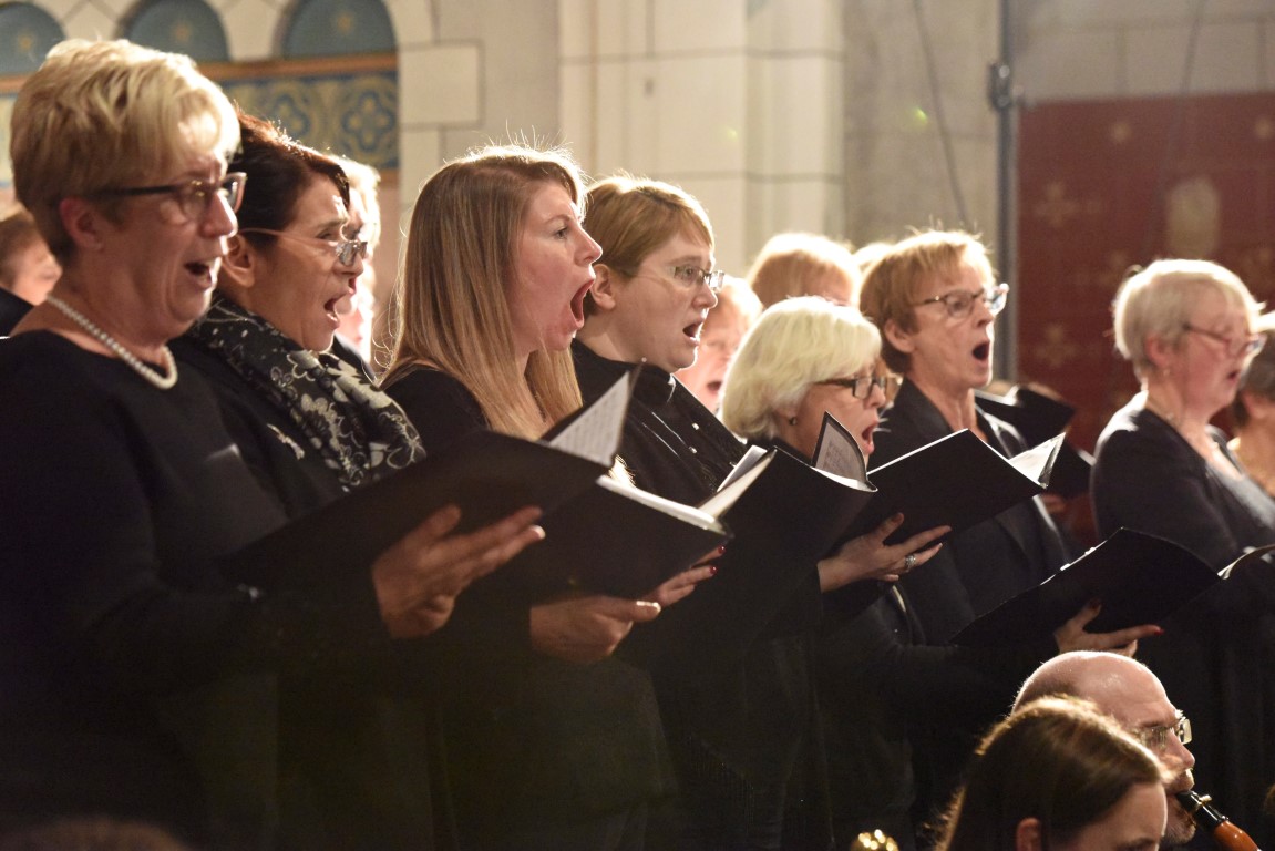 20180113 ar,Habay-la-Neuve, (B), église,concert,Choeurs d`Opéras, Chorale Municipale Uelzecht,direction , Jeff Speres ,Photo:©Editpress/TaniaFeller