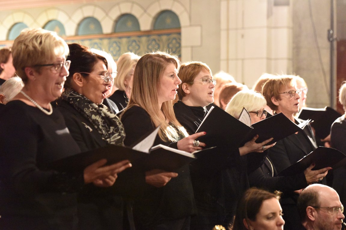 20180113 ar,Habay-la-Neuve, (B), église,concert,Choeurs d`Opéras, Chorale Municipale Uelzecht,direction , Jeff Speres ,Photo:©Editpress/TaniaFeller