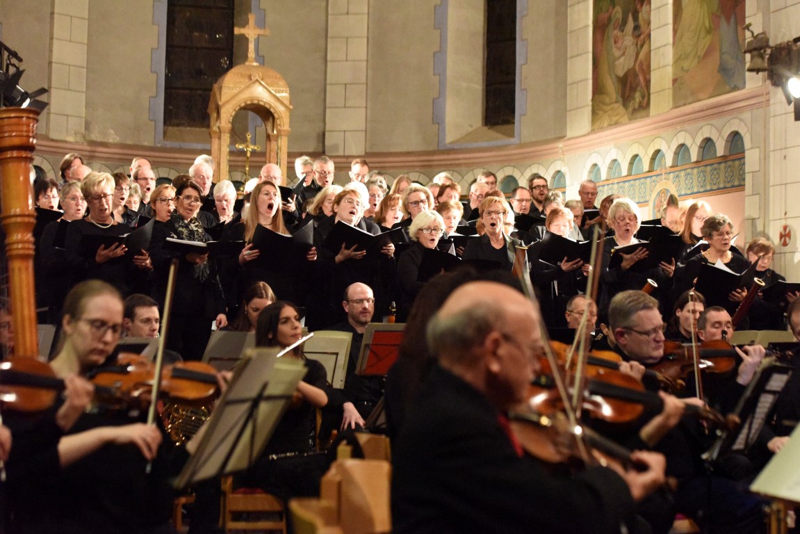 20180113 ar,Habay-la-Neuve, (B), église,concert,Choeurs d`Opéras, Chorale Municipale Uelzecht,direction , Jeff Speres ,Photo:©Editpress/TaniaFeller