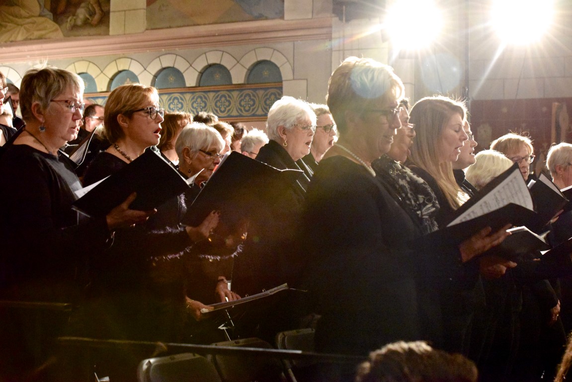 20180113 ar,Habay-la-Neuve, (B), église,concert,Choeurs d`Opéras, Chorale Municipale Uelzecht,direction , Jeff Speres ,Photo:©Editpress/TaniaFeller