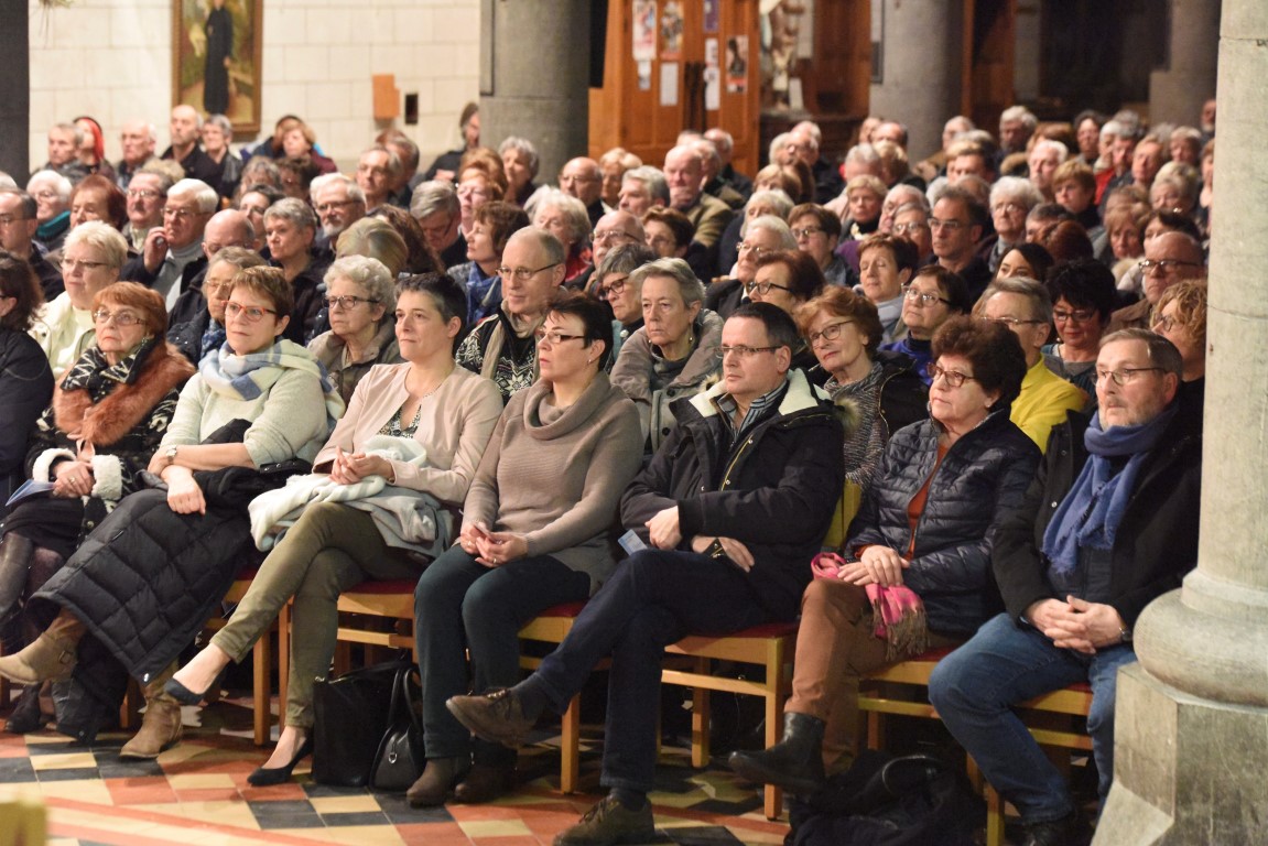 20180113 ar,Habay-la-Neuve, (B), église,concert,Choeurs d`Opéras, Chorale Municipale Uelzecht,direction , Jeff Speres ,Photo:©Editpress/TaniaFeller