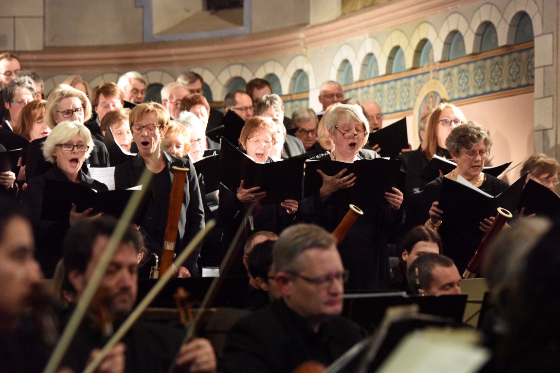 20180113 ar,Habay-la-Neuve, (B), église,concert,Choeurs d`Opéras, Chorale Municipale Uelzecht,direction , Jeff Speres ,Photo:©Editpress/TaniaFeller