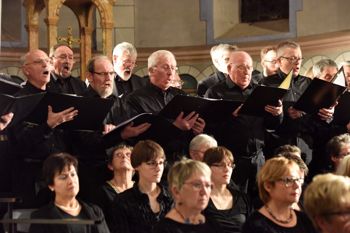 20180113 ar,Habay-la-Neuve, (B), église,concert,Choeurs d`Opéras, Chorale Municipale Uelzecht,direction , Jeff Speres ,Photo:©Editpress/TaniaFeller