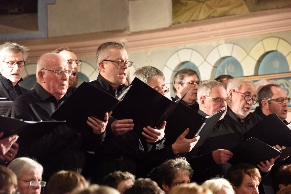20180113 ar,Habay-la-Neuve, (B), église,concert,Choeurs d`Opéras, Chorale Municipale Uelzecht,direction , Jeff Speres ,Photo:©Editpress/TaniaFeller