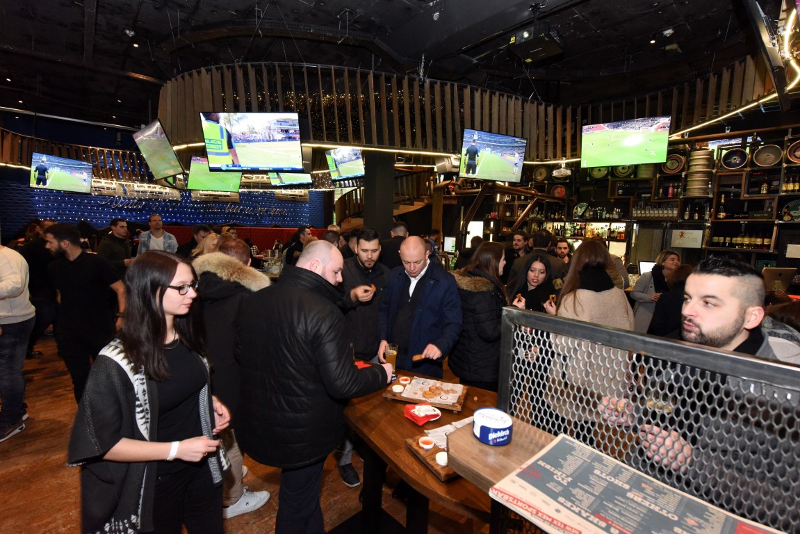 20180113 ar,Luxembourg, Kirchberg,Tram Crawl, reportage,Utopolis,restaurant The Game, Photo:©Editpress/AlainRischard