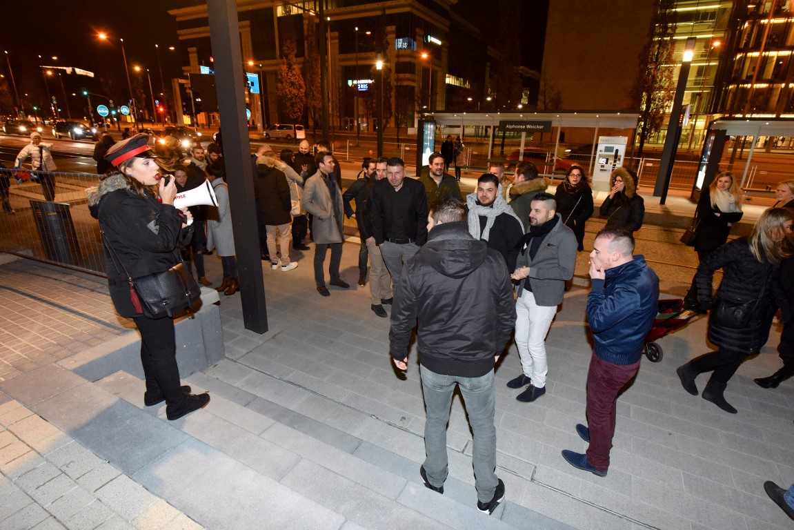 20180113 ar,Luxembourg, Kirchberg,Tram Crawl, reportage,Utopolis,restaurant The Game, Photo:©Editpress/AlainRischard