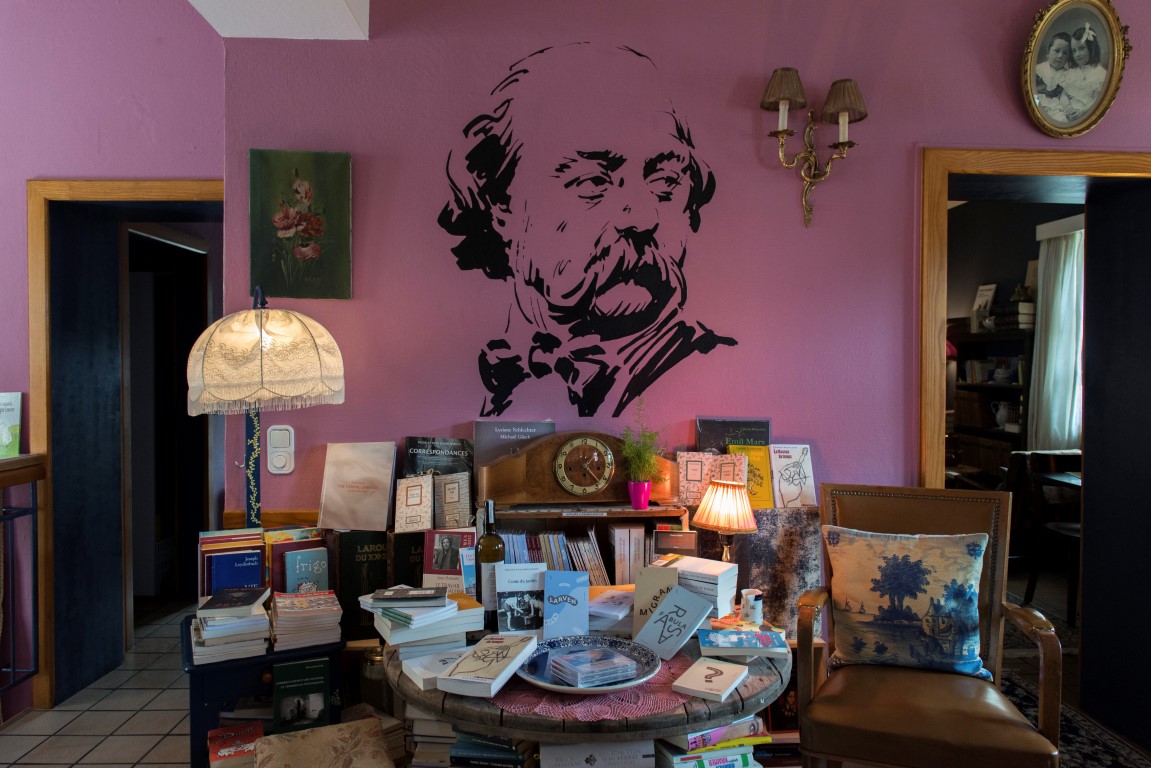 Im Café Bovary in Luxemburg-Stadt