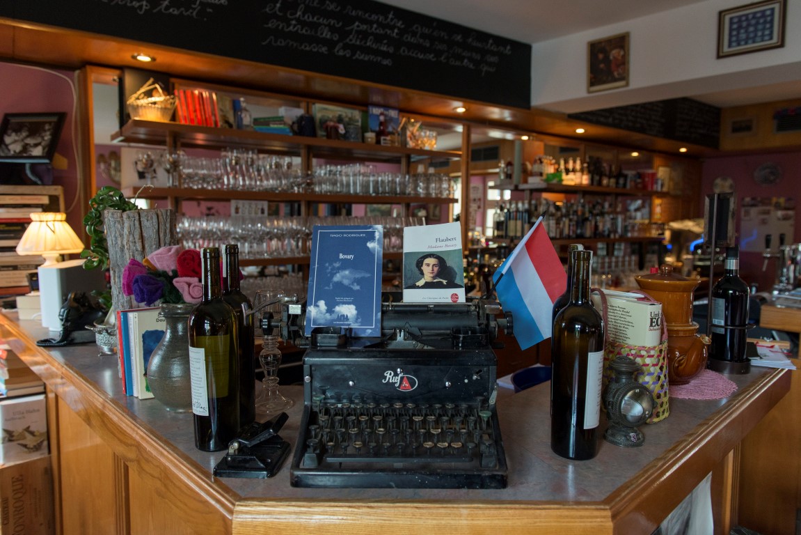 café littéraire «Le Bovary» à Luxembourg-Weimerskirch