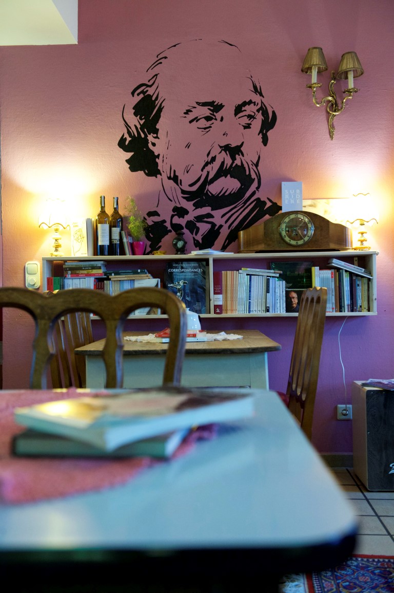 20122017, Luxembourg-Weismerkirch, Cafe Litteraire Bovary, 2 rue de Laroche, Interview avec Lily Fouet, propriétaire du Cafe Litteraire Bovary, © Editpress/Fabrizio Pizzolante