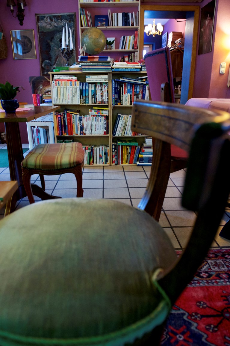 20122017, Luxembourg-Weismerkirch, Cafe Litteraire Bovary, 2 rue de Laroche, Interview avec Lily Fouet, propriétaire du Cafe Litteraire Bovary, © Editpress/Fabrizio Pizzolante