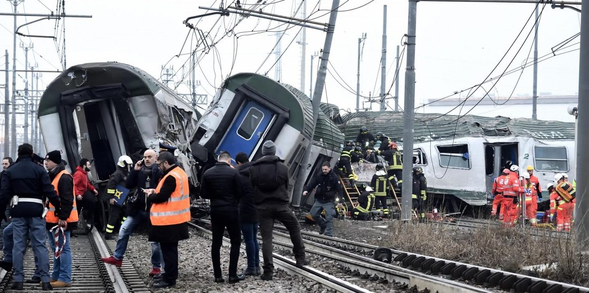 Tote nach Zugunglück bei Mailand