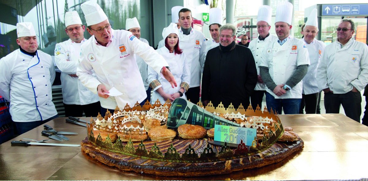 Das ist der größte Dreikönigskuchen Luxemburgs