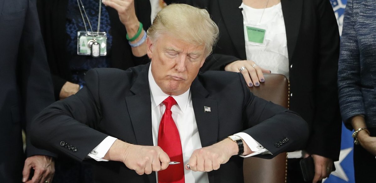 Trumps kurze Arbeitstage - mehr Zeit für TV und Twitter