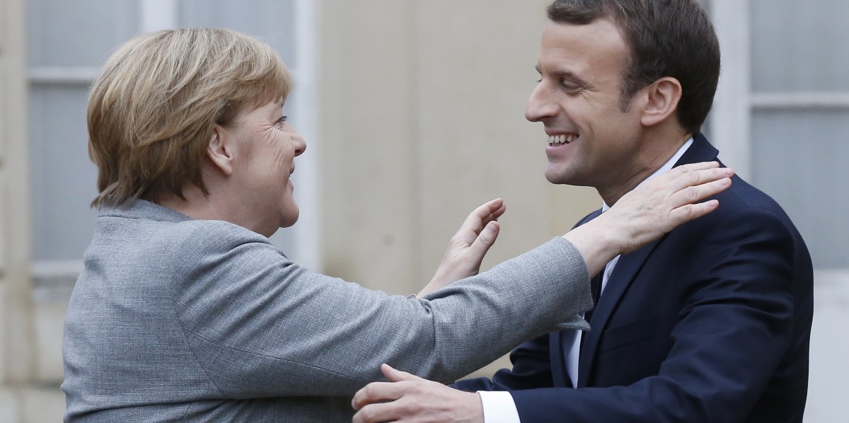 Merkel trifft Frankreichs Staatschef Macron in Paris