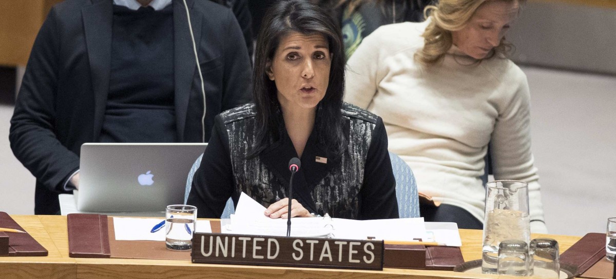 UN-Botschafterin Haley warnt Iran