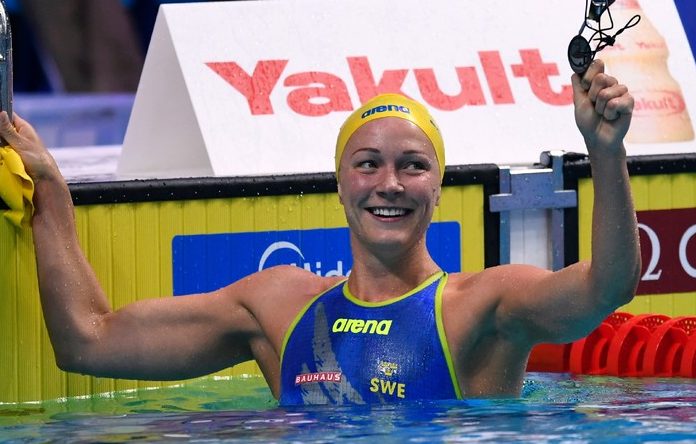 Schwedische Schwimmkönigin in Luxemburg