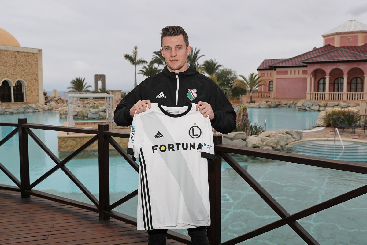 Philipps bei Legia Warschau vorgestellt