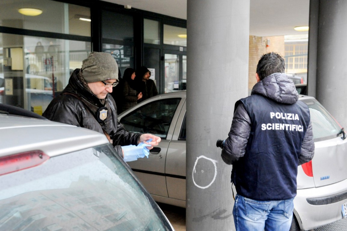 ITALY-SHOOTING-ARREST