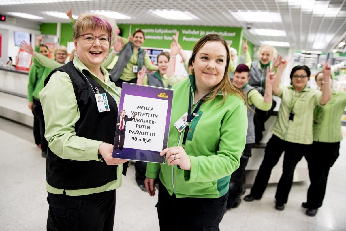Fünf Finnen knacken 90-Millionen-Jackpot
