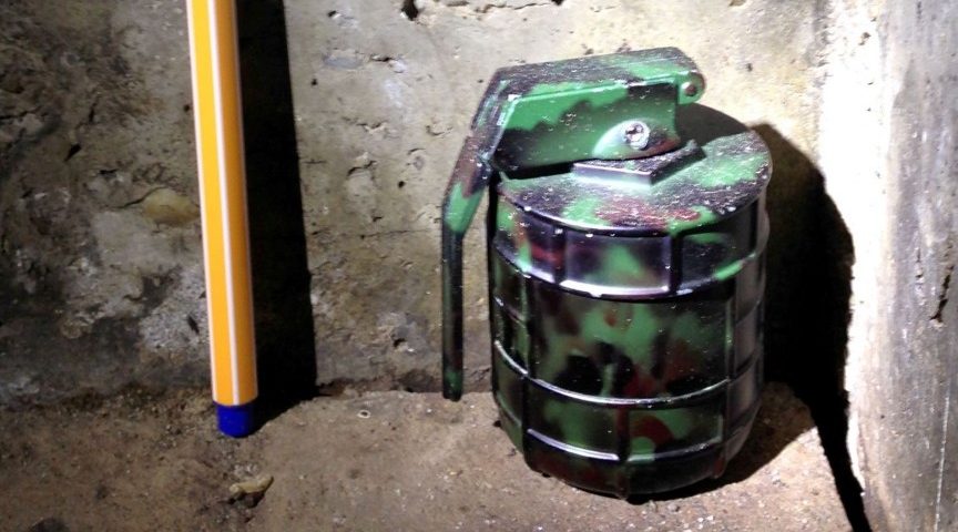 Vermeintliche Handgranate entpuppt sich als Kräutermühle