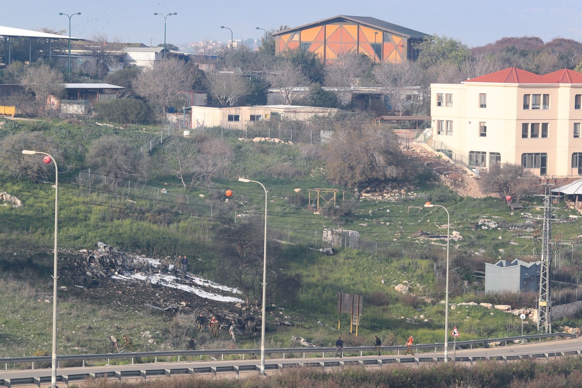 Israelischer Jet abgestürzt