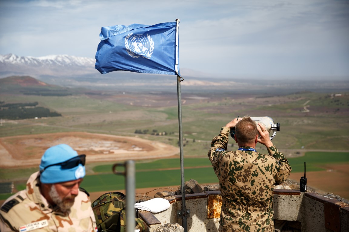 UN-Truppen auf den Golanhöhen