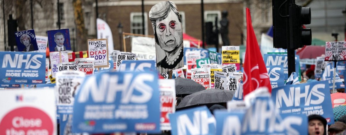 Britisches Gesundheitssystem in der Krise