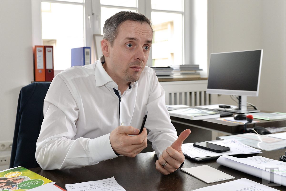 Georges Mischo im Interview – Fotos: Editpress/Julien Garroy