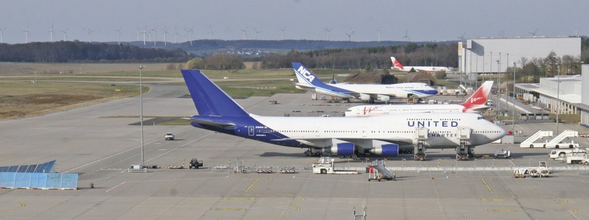 Weniger Fluggäste und mehr Fracht am Flughafen Hahn