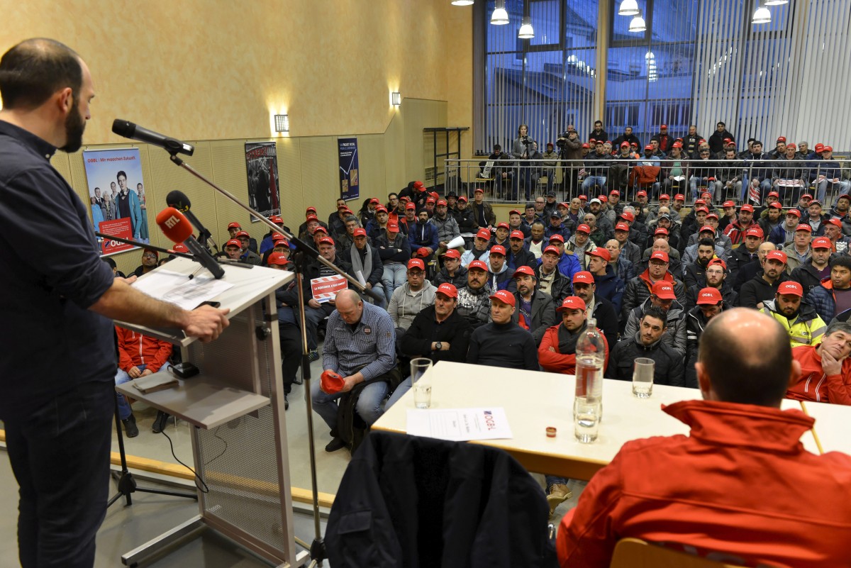 Schwierige Tarifverhandlungen im Baugewerbe