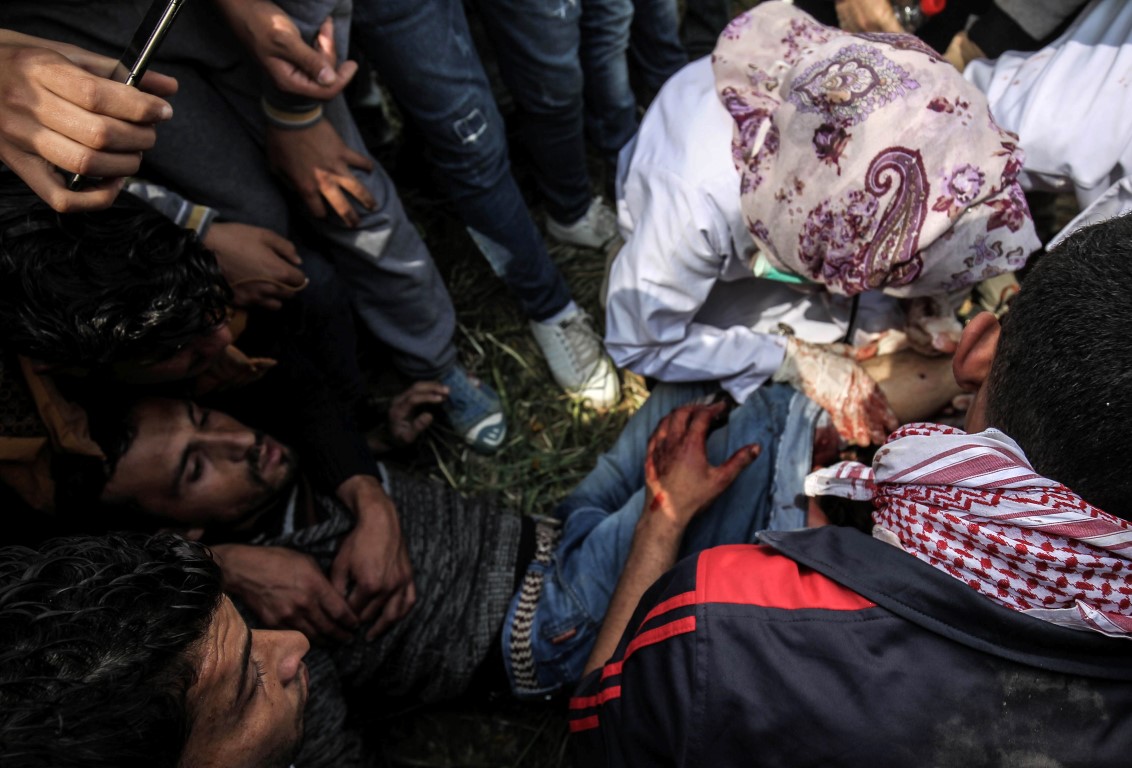 PALESTINIAN-ISRAEL-CONFLICT-GAZA-DEMO