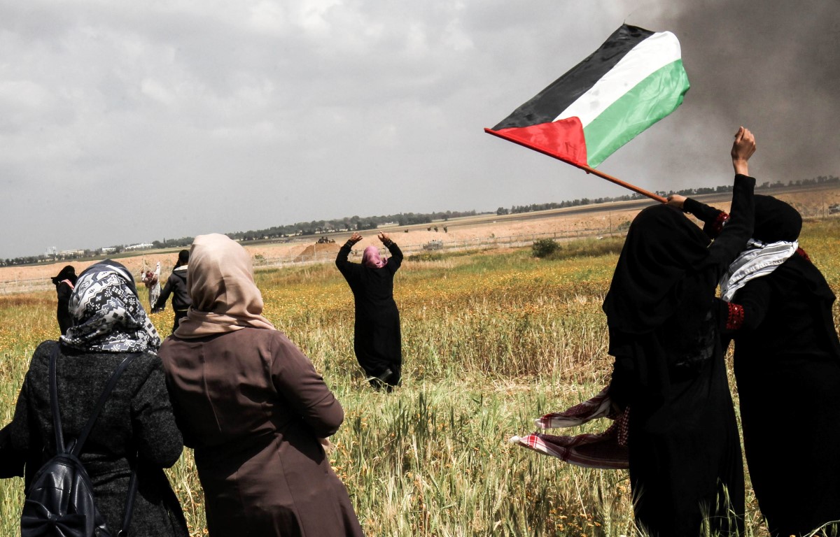 PALESTINIAN-ISRAEL-CONFLICT-GAZA-DEMO