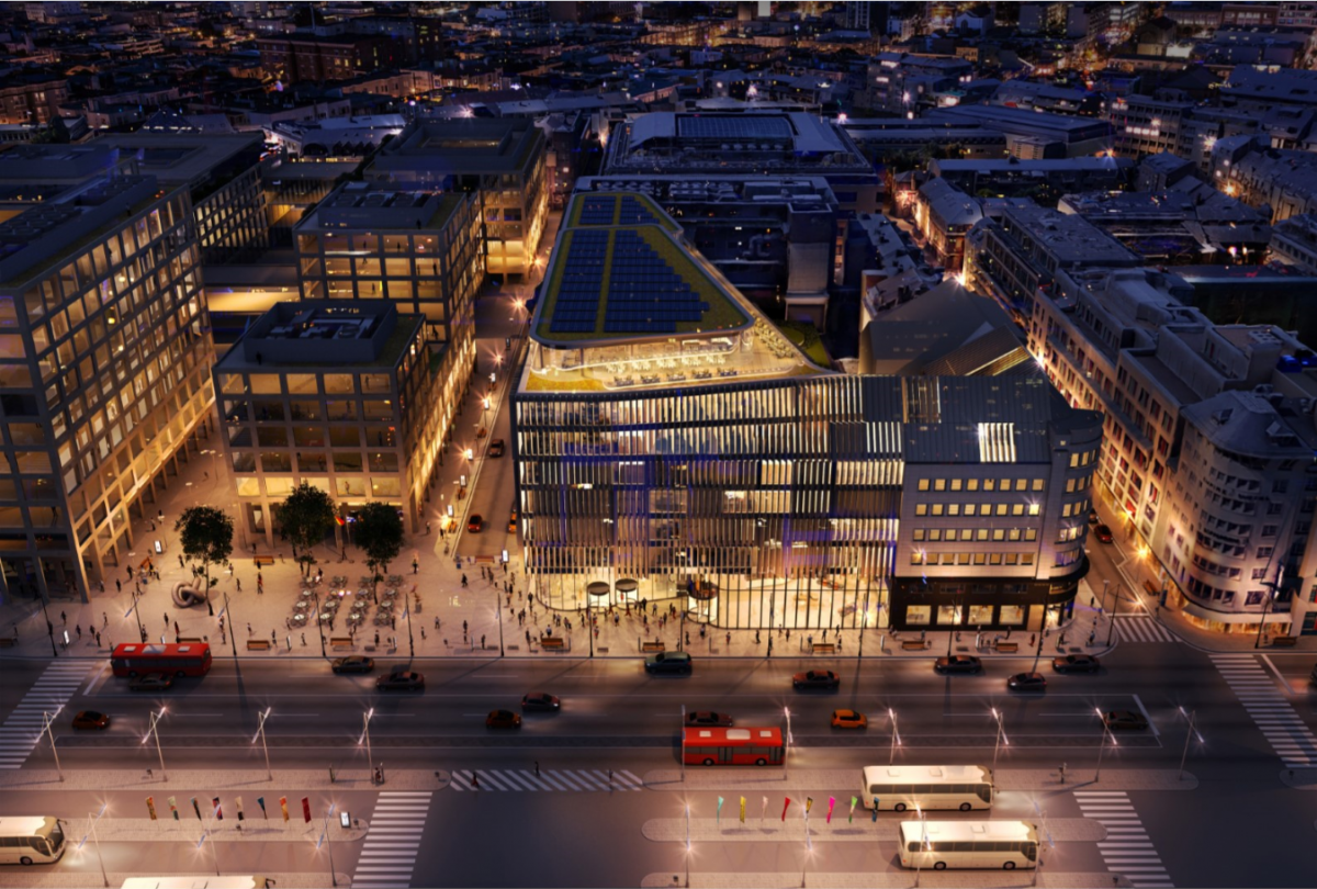 Ein neuer Sitz für die Post