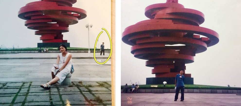 Sie ahnen nicht, dass sie elf Jahre später ein Paar sind