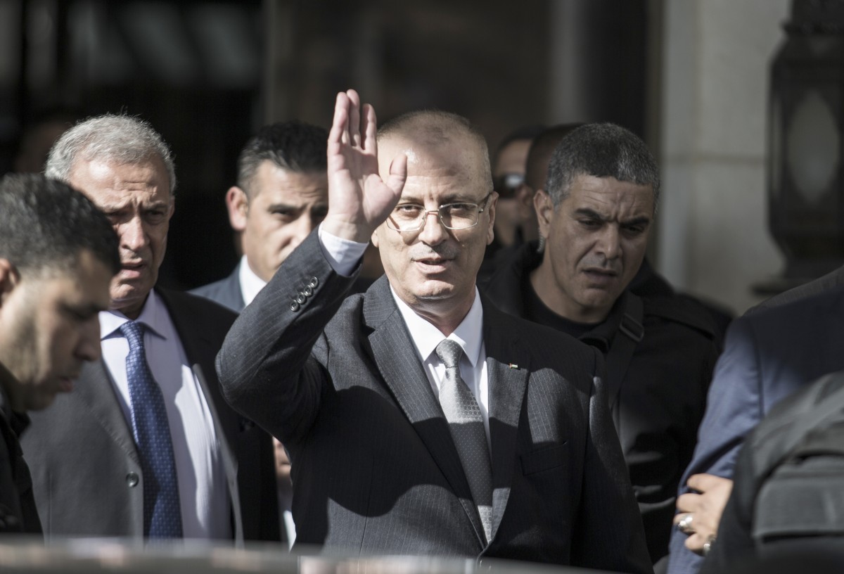 Anschlag auf Rami Hamdallah in Gaza