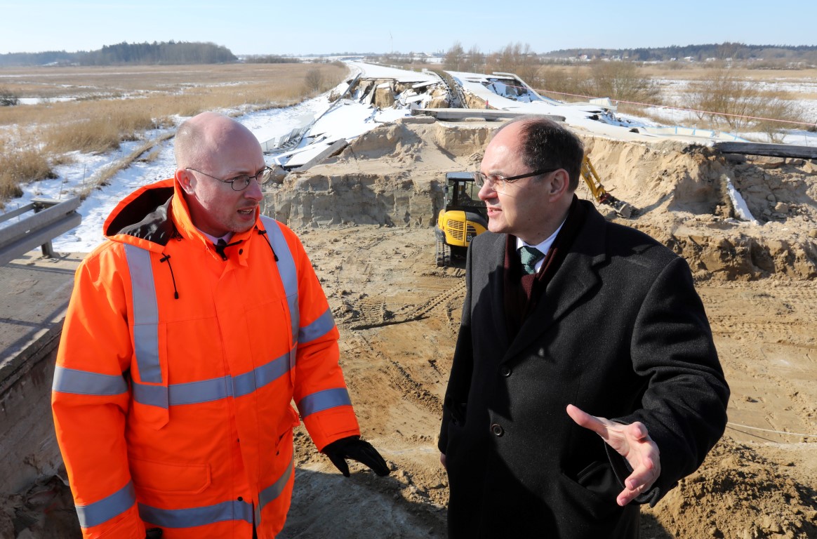 Kaputte Ostseeautobahn