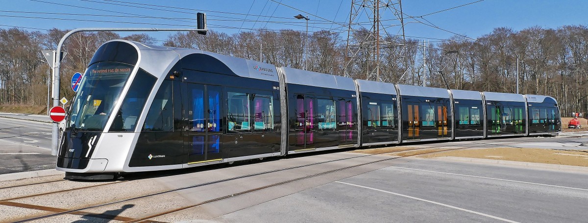Die Tram wird in Luxemburg immer beliebter