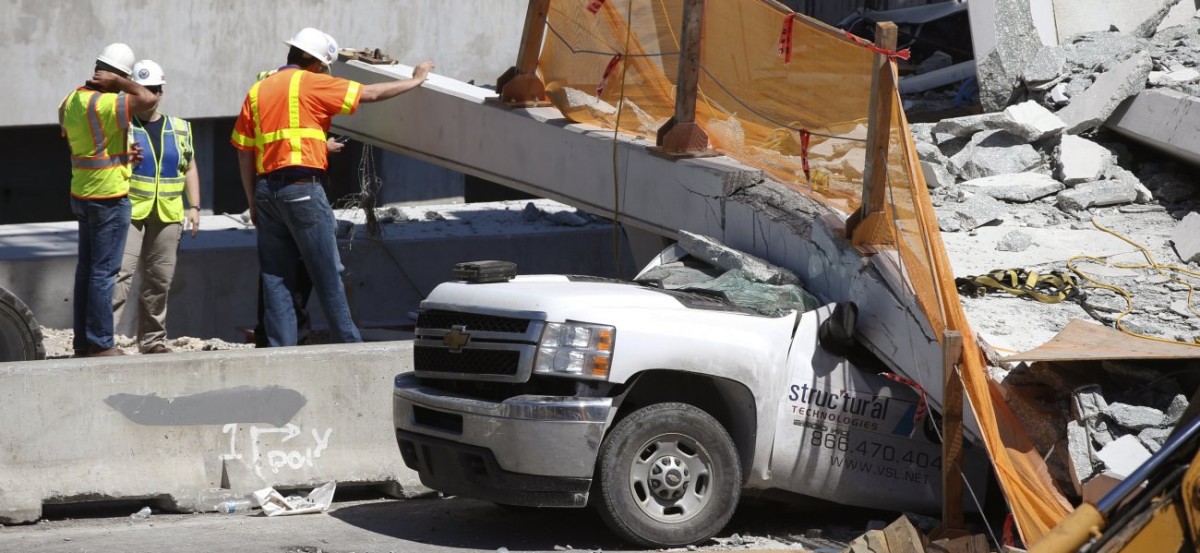 Telefonische Warnung vor Brückeneinsturz
