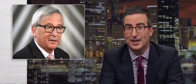 Und wieder Juncker: US-Komiker John Oliver wird zum Fanboy