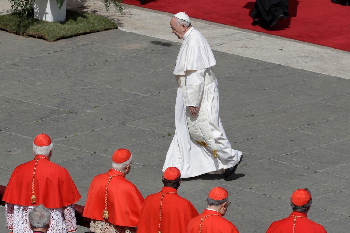 Ostermesse im Vatikan