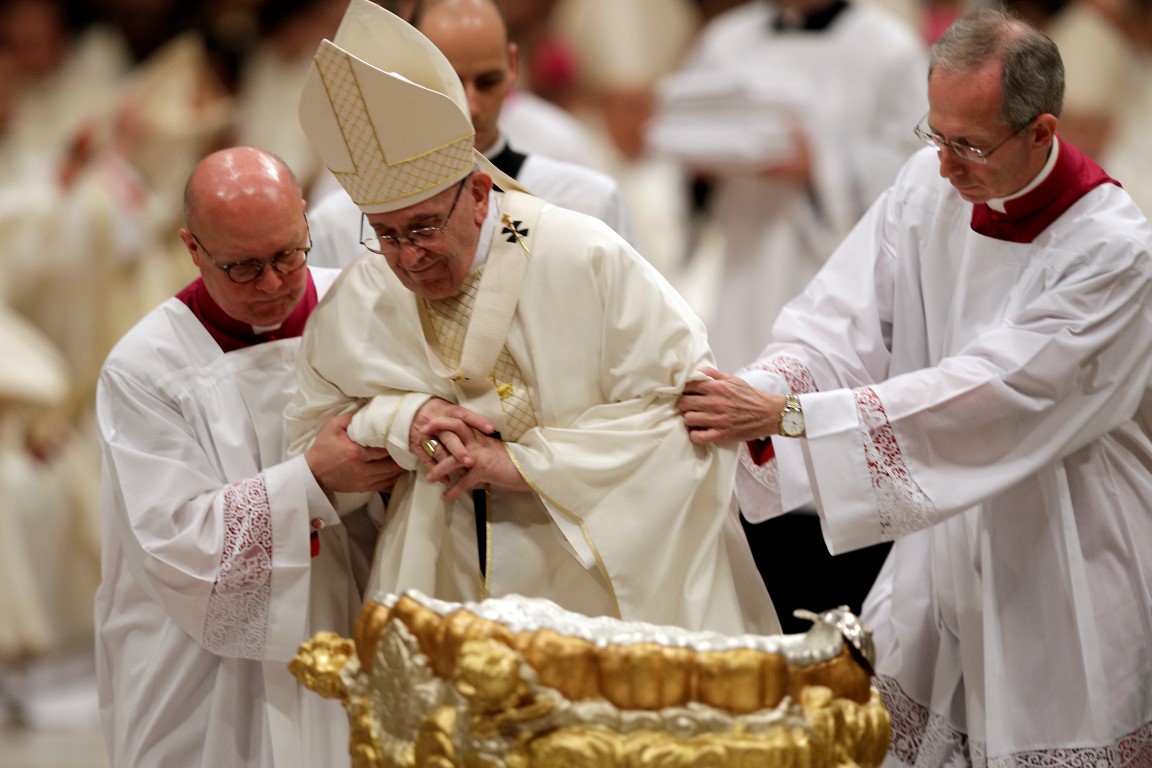 Osternachtsmesse im Vatikan