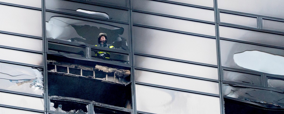 Feuer im Trump Tower – ein Toter