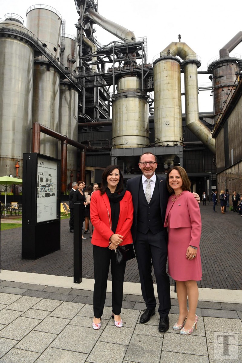 Niederländisches Königspaar in Belval – Fotos: Editpress/Julien Garroy