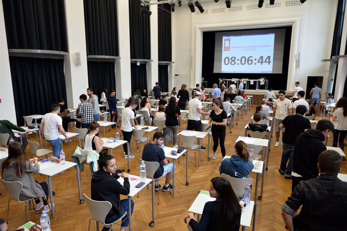 Examens de fin d’études secondaires 2017/2018